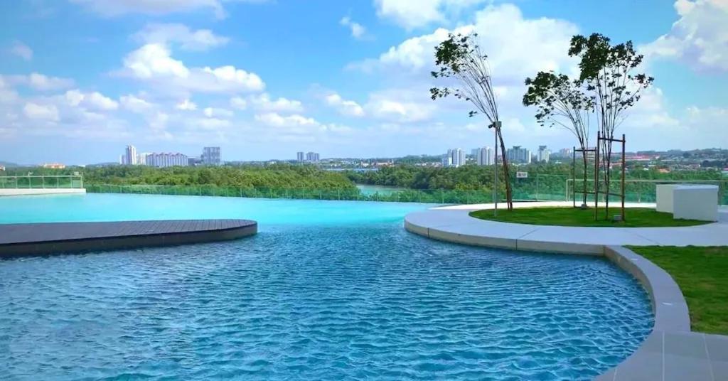 Homenest Jb City Poolview Suite By Cozy Home Johor Bahru Zewnętrze zdjęcie